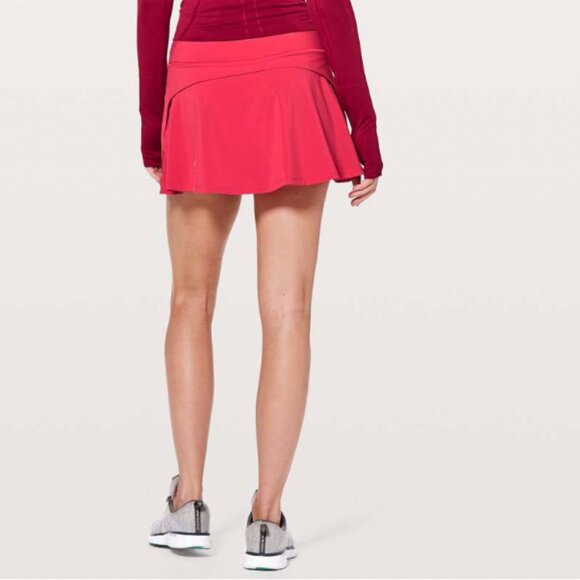 Lululemon Play Off The Pleats Skirt *13" Fuchsia Pink Size 8 - Picture 3 of 9